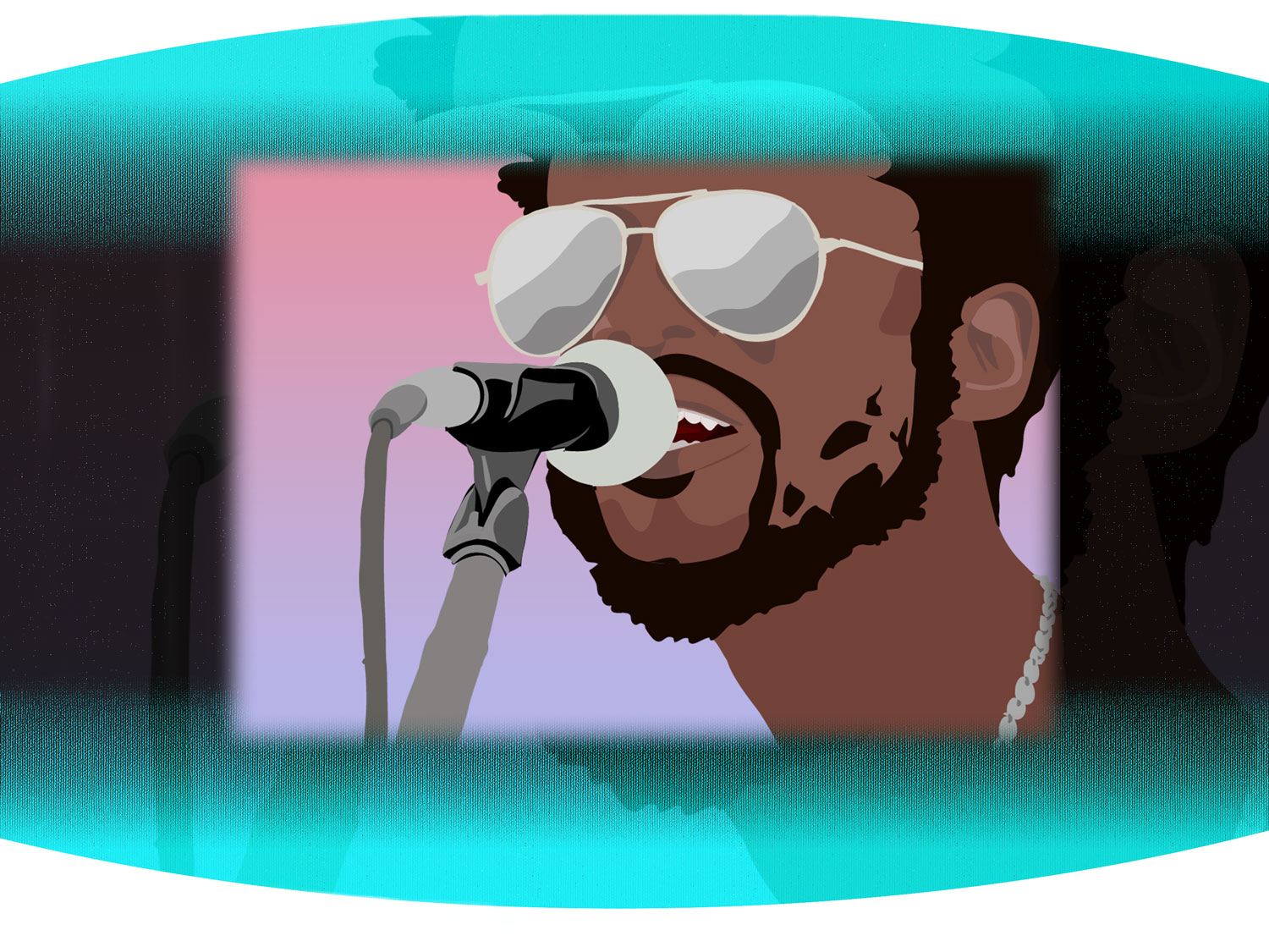 Custom Illustration of Gary Clark Jr.