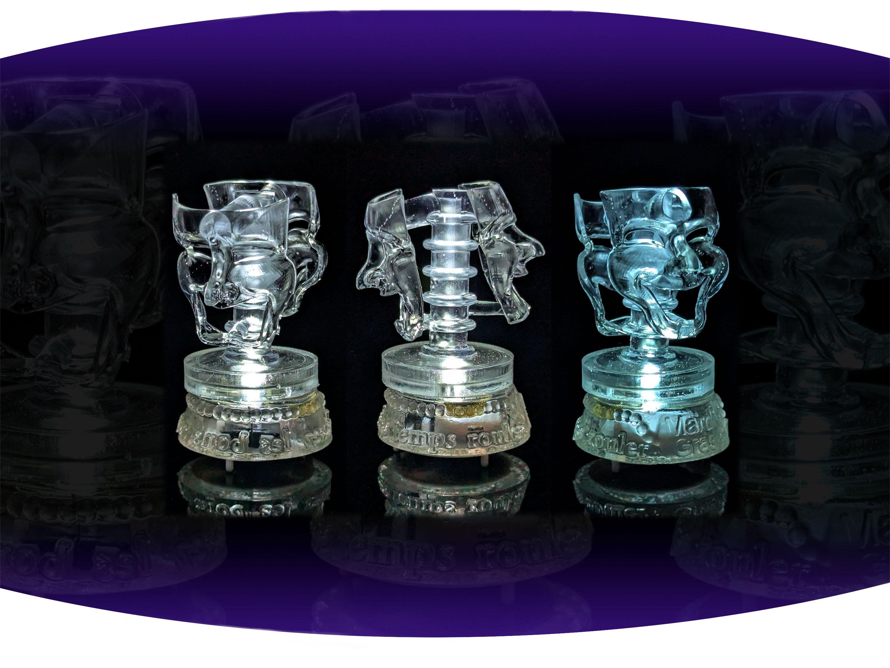 White screen printed  t-shirt with the black text Bywater with red stamp across it that says gentrified