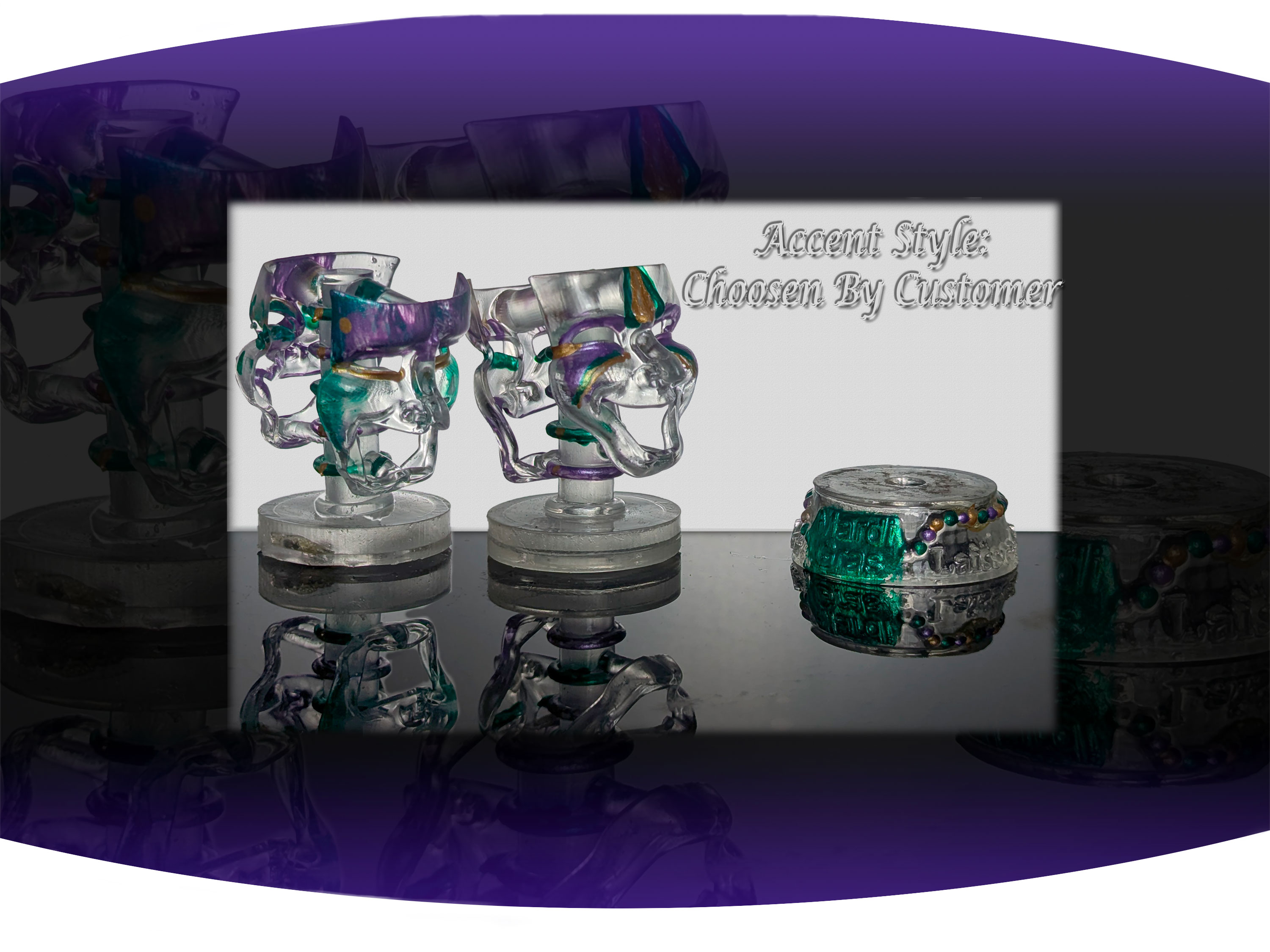 White screen printed  t-shirt with the black text Bywater with red stamp across it that says gentrified